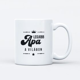 A legjobb apa az egész világon bögre