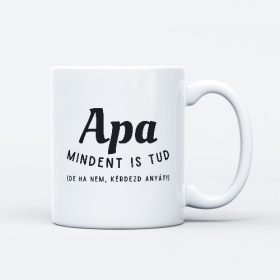 Apa mindent is tud bögre