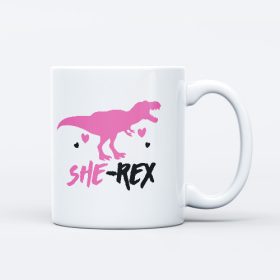 She-rex vicces nőnapi bögre