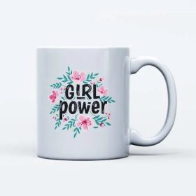 Girl power feliratos bögre nőnapra