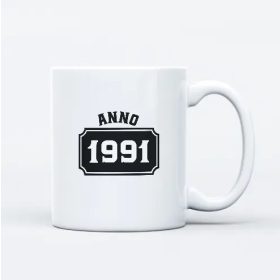 Anno 1991 éves születésűeknek bögre