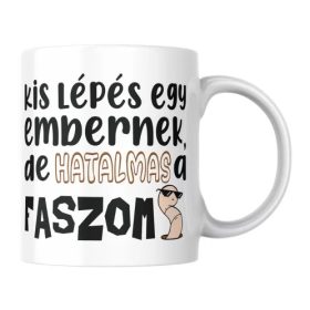 Hatalmas a faszom tahó bögre