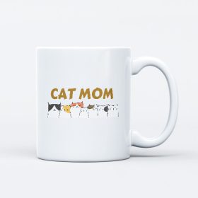 Cat mom - cica gazdis nőknek bögre