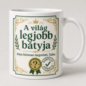 A világ legjobb bátyja – anya szerint bögre