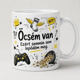 Öcsém van – semmin sem lepődöm meg bögre