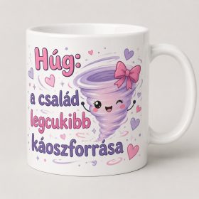 Húg – a család legcukibb káoszforrása bögre