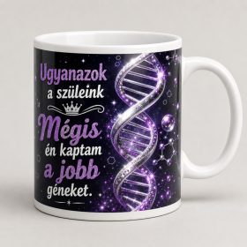Ugyanazok a szüleink – jobb gének bögre