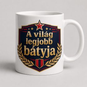 A világ legjobb bátyja címeres bögre