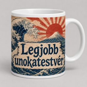 Legjobb unokatestvér – japán hullámos bögre