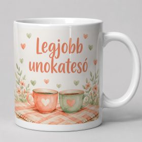 Legjobb unokatestvér – meghitt teázós bögre