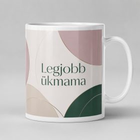 Legjobb ükmama – modern minimalista bögre
