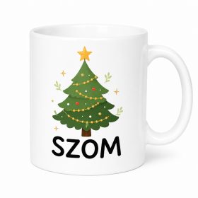 Faszom bögre karácsonyi verzió