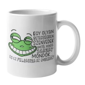 Az igazság felbassza az embereket poénos bögre