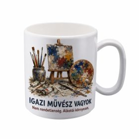 „Igazi művész vagyok” bögre ajándék