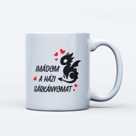 Imádom a házi sárkányomat bögre
