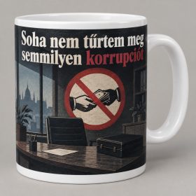 Soha nem tűrtem meg semmilyen korrupciót politikai bögre