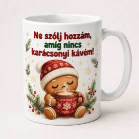Ne szólj hozzám amíg nincs karácsonyi kávém bögre
