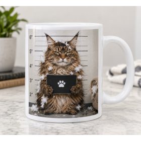   Vizes maine coon bűnügyi fotó születésnapi ajándék férfiaknak