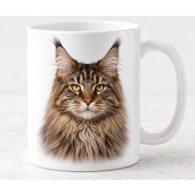 Maine Coon macska portré ajándékba férfiaknak