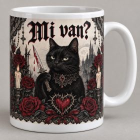   Mi van viktoriánus gótikus macska halloween ajándék nőknek
