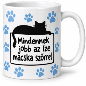   Macskaszőrrel jobb az íze bögre – mindennapokra macskaimádóknak